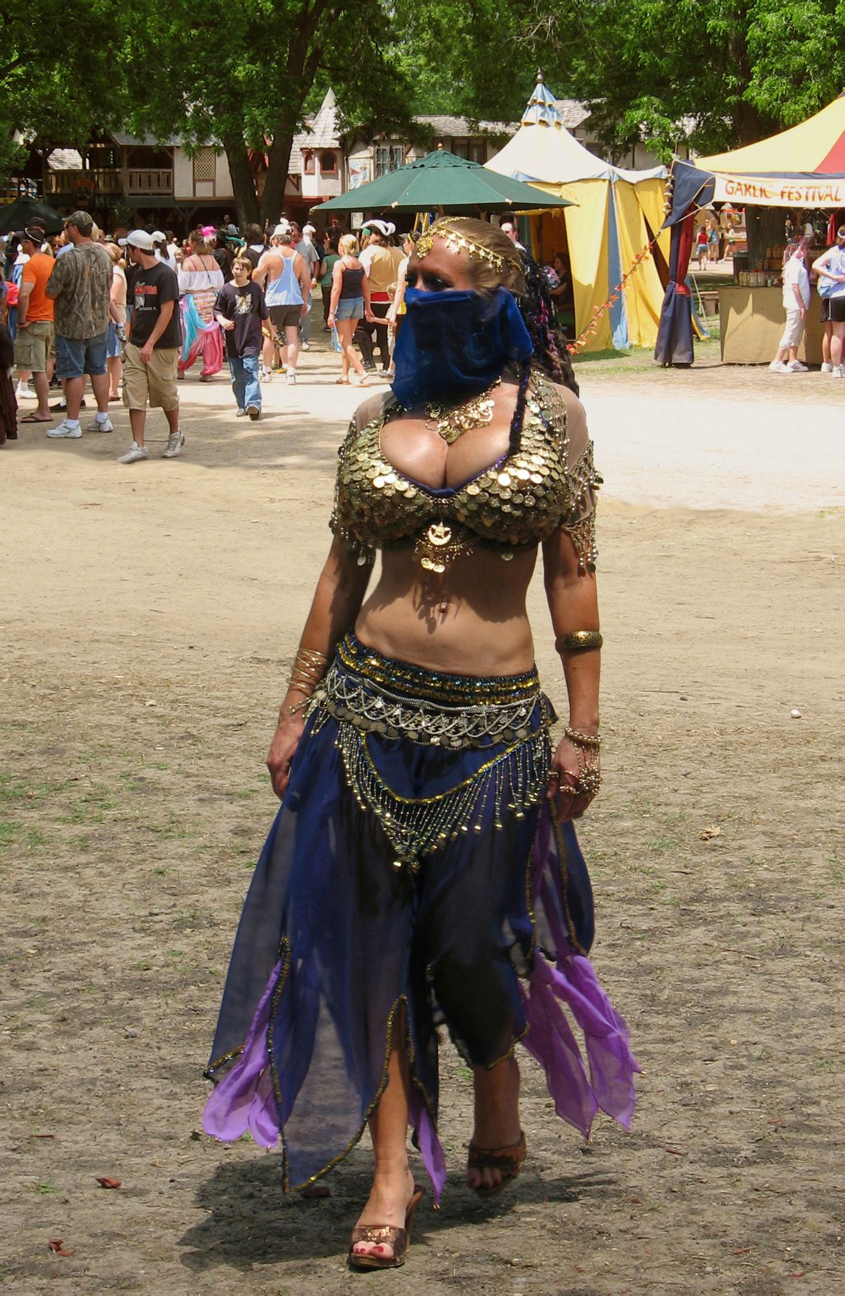 Belly Dancer at a Renfest, part 2. 