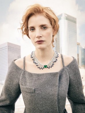 Jessica Chastain fashion shot