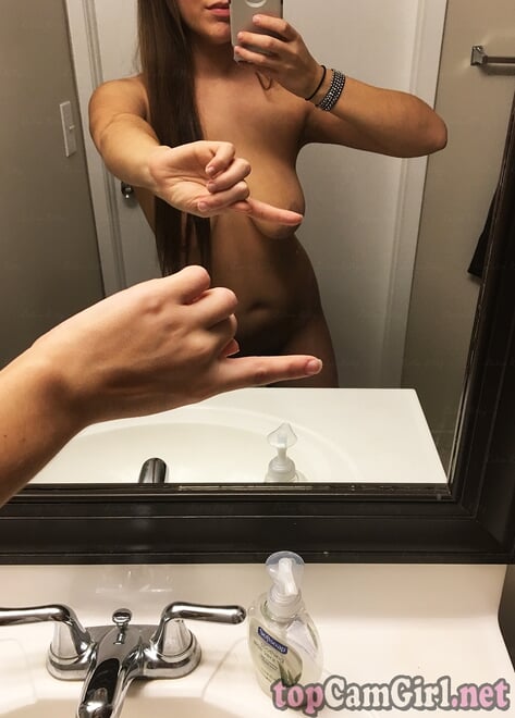 selfie-Resolved-to-consider-the-just one--f-inger-selfie-obstacle--how-did-I-do-