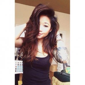 Unbelievable tattooed Asian