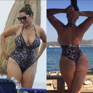 Kelly Candy - Kelly Brook front and back