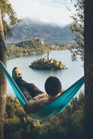 amateur pic View across the Bled Lake