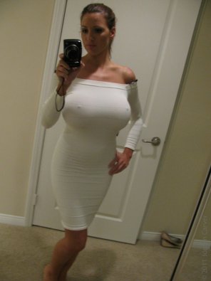 Jordan's tight dress