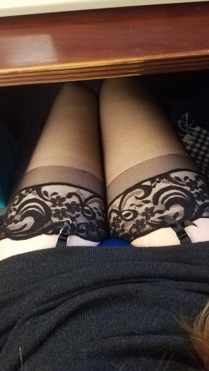 [F] A sneaky peek under my desk