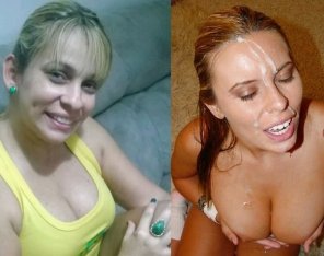 Before & After Cum - I