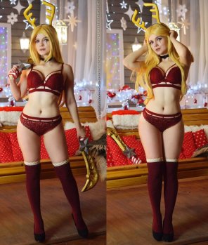 [F] Christmas Katarina ~ by Evenink_cosplay