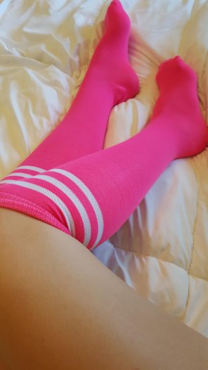 pink sock preview ! :) i take request