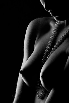 Pearl necklace.