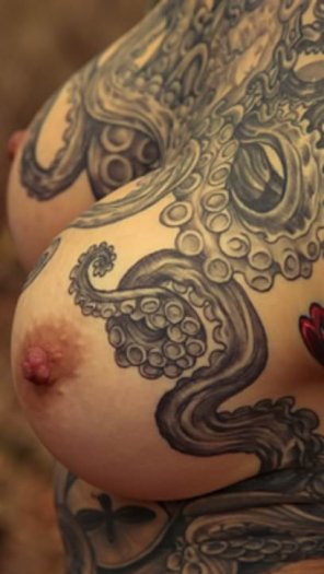 Tatooed boobies