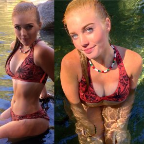 amateur pic Wet Blonde