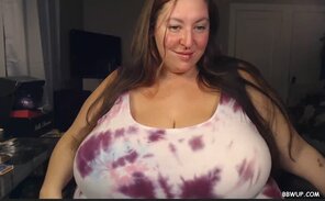 amateur photo She and Her Boobs are Huge Cup K +