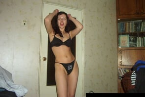 foto amateur amateur brunette lingerie