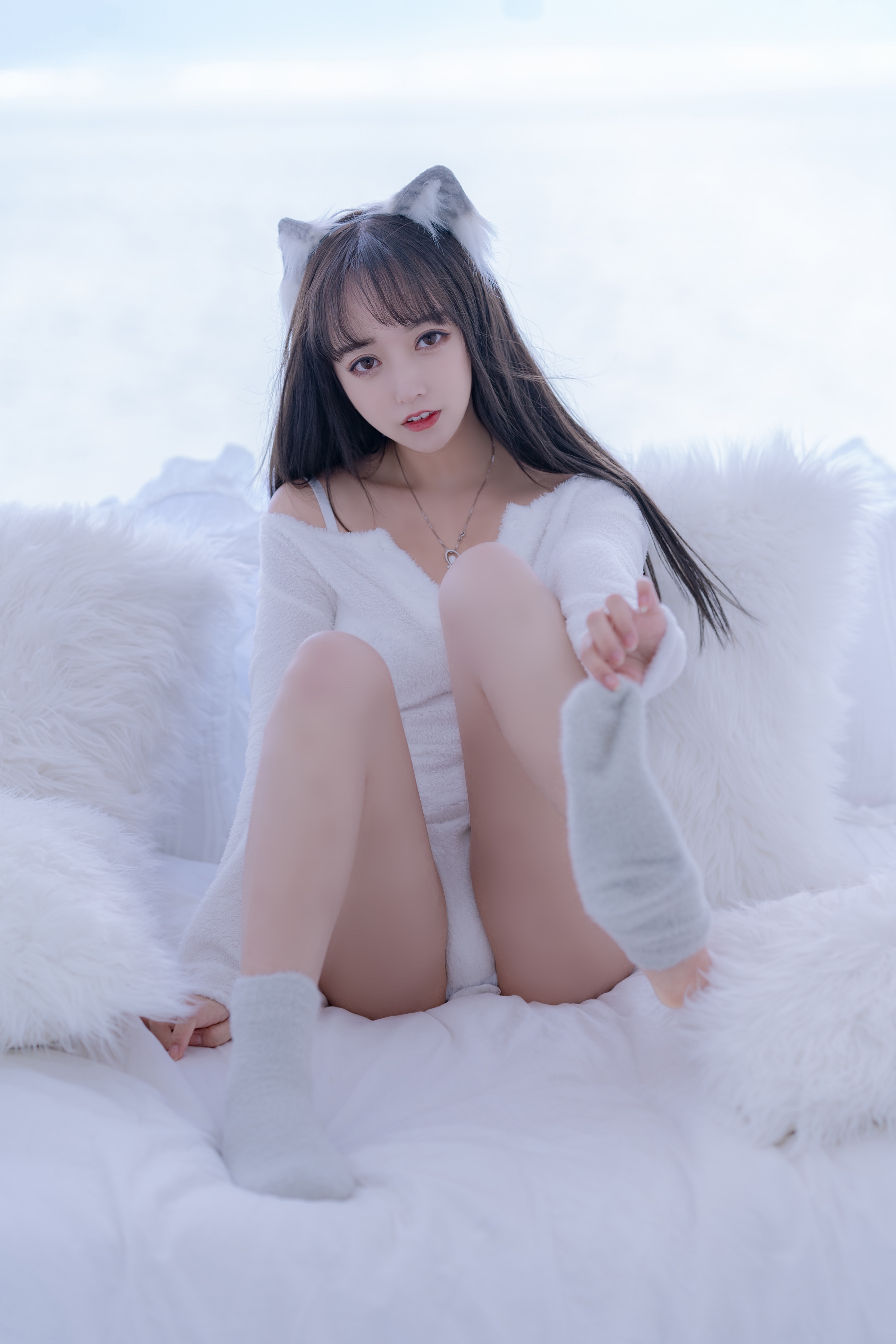 amateur photo Mixian Sama (过期米线线喵) - 真爱版附赠 小白狼 (32)