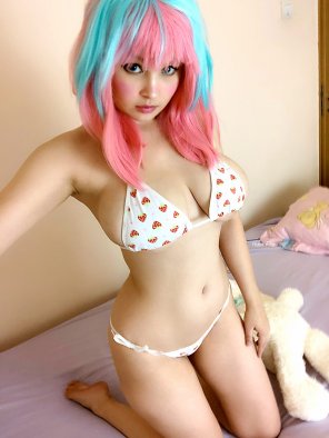 Strawberry bikini selfie [OC]