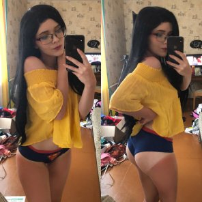 Finally got some tan and made a set because I loove tan lines ~ Evenink_cosplay