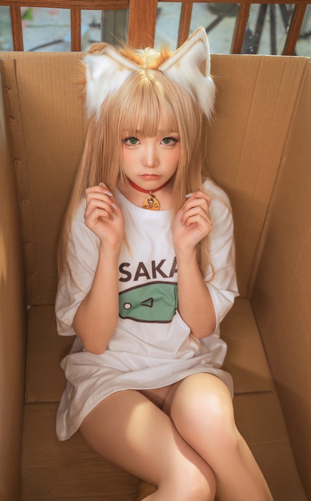 amateur photo Nekokoyoshi-爆机少女喵小吉-Kinako-4