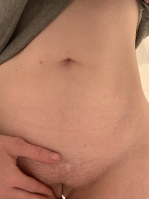 amateur photo Fancy a quickie? Pants are off, should I lose the jumper too, or just bend me over already... 36[F]