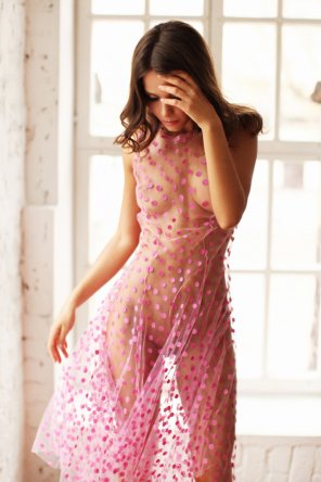 amateur photo Clothing Pink Dress Fashion model Beauty 