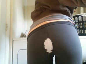 amateur photo Yoga pants