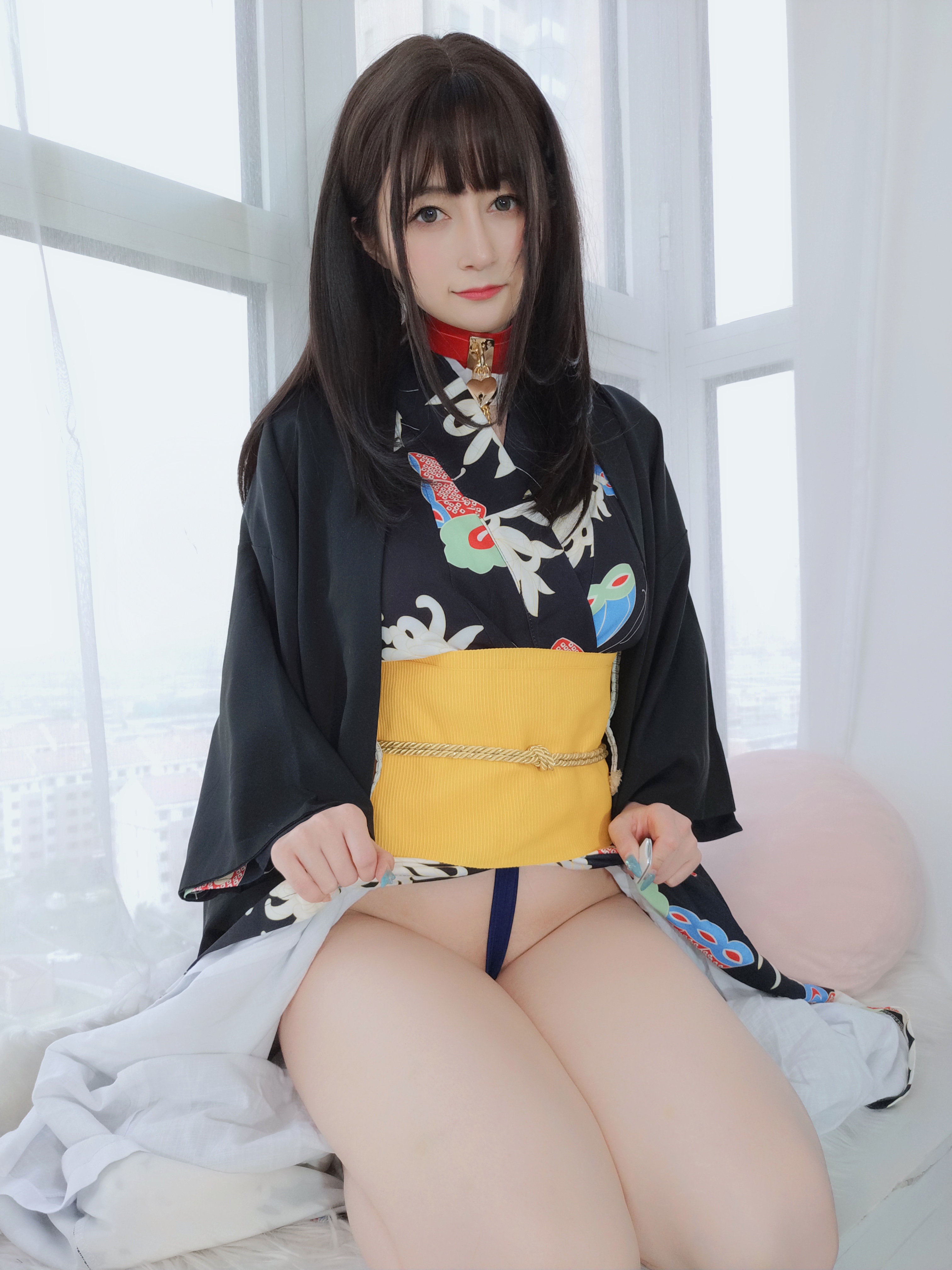 amateur photo Baiyin811 (白银81) - 和服下的秘密 (49)