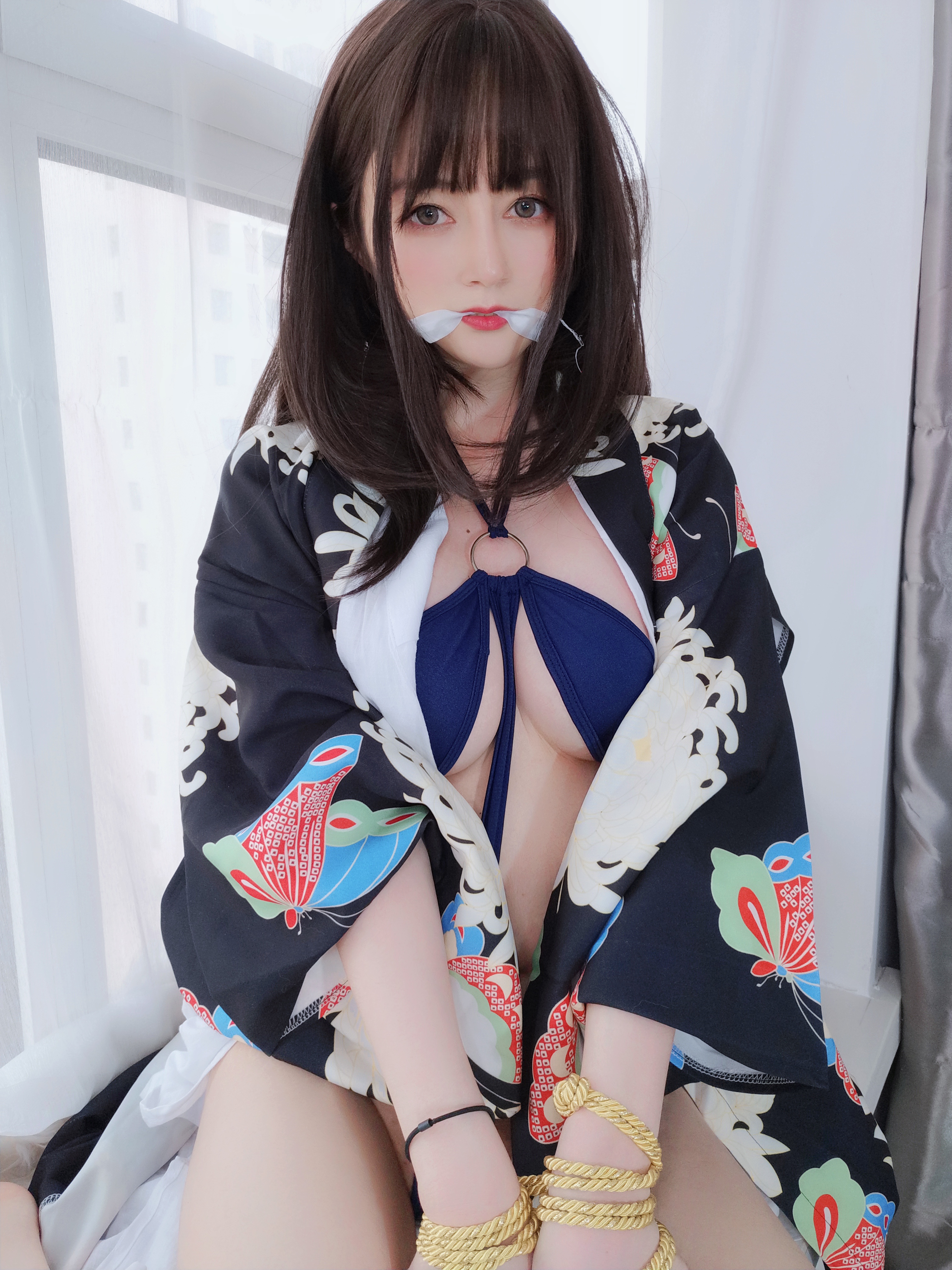 amateur photo Baiyin811 (白银81) - 和服下的秘密 (64)