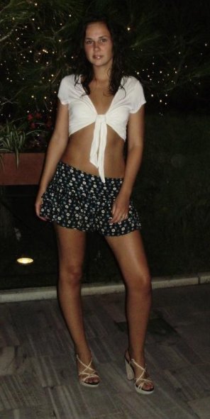 Hottie in a mini skirt