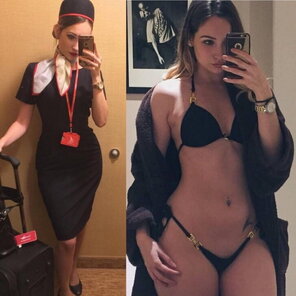 amateur pic Flight Attendants 00013