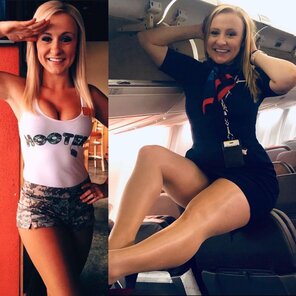 amateur photo Flight Attendants 00074