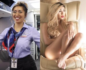 amateur pic Flight Attendants 00241