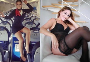 amateur pic Flight Attendants 00272