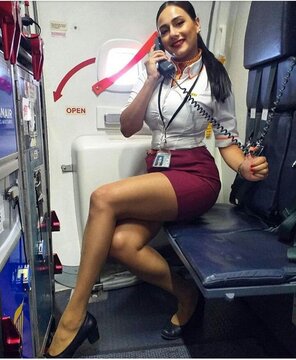 amateur pic Flight Attendants 00349