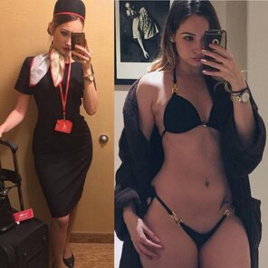 amateur pic Flight Attendants 00417