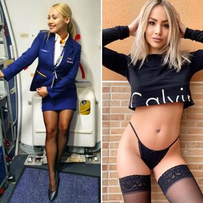 amateur pic Flight Attendants 00508