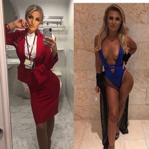 amateur pic Flight Attendants 00543