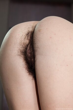 amateur pic Hairy_Pussy_01_Selena_BlueChair_082