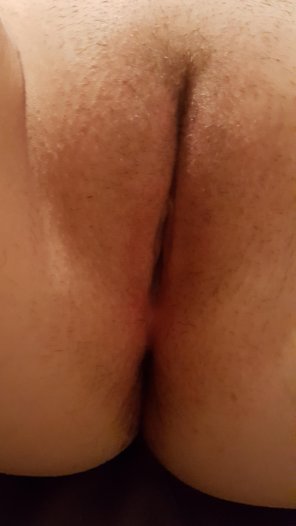 amateur photo Freshly shaved and ready to be licked
