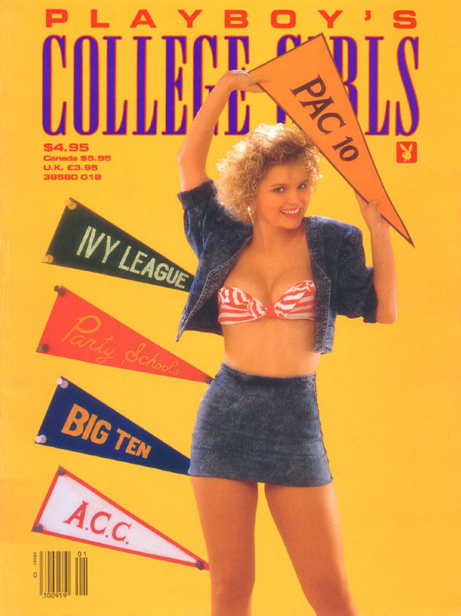 amateur photo Playboys College Girls Magazine 1988-001