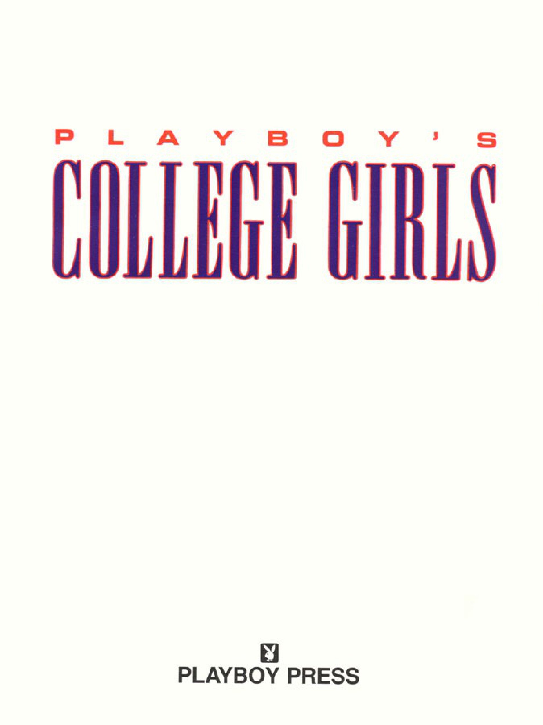 amateur photo Playboys College Girls Magazine 1988-002