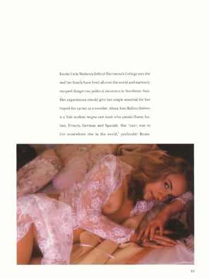 amateur pic Playboys College Girls Magazine 1988-084