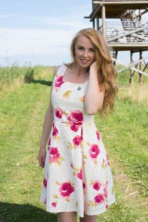 More of sexy redhead teen Helene – 2 pics