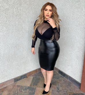 Leather Skirt