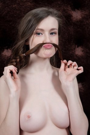 amateur pic Emilyâ€™s sweet mustache