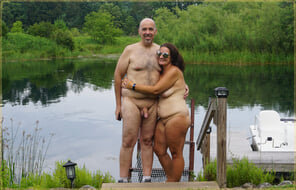 amateur pic Amateur Couple Missy and George Outdoor Fun