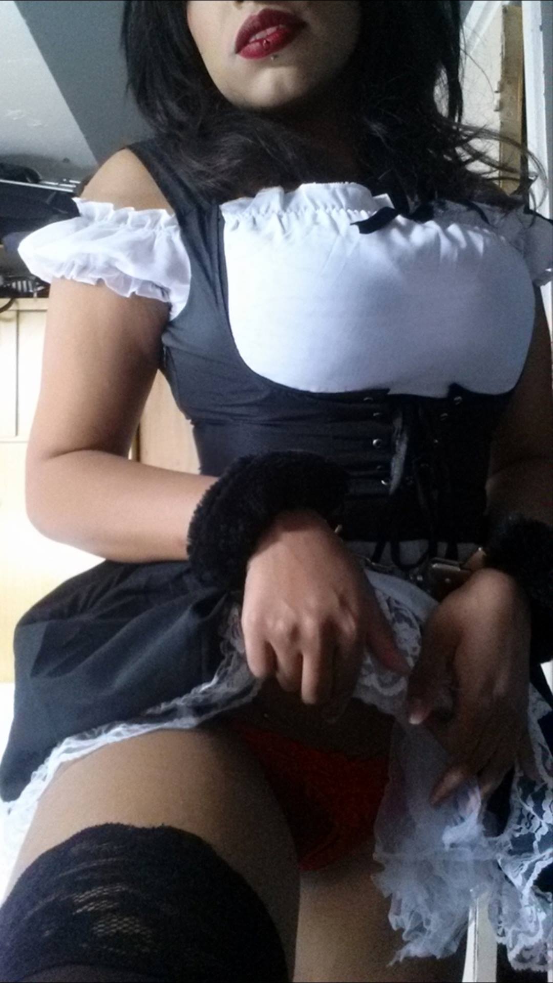 Latina Maid Nude