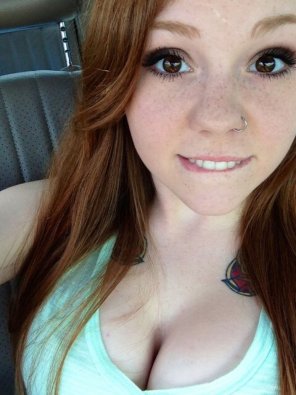 Ginger lip bite