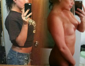 Mirror selfie on/off