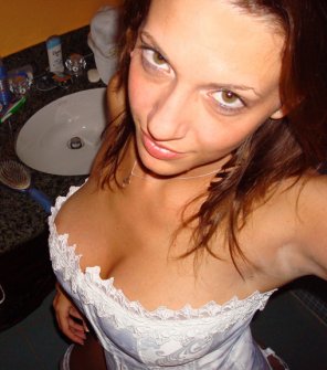 White corset