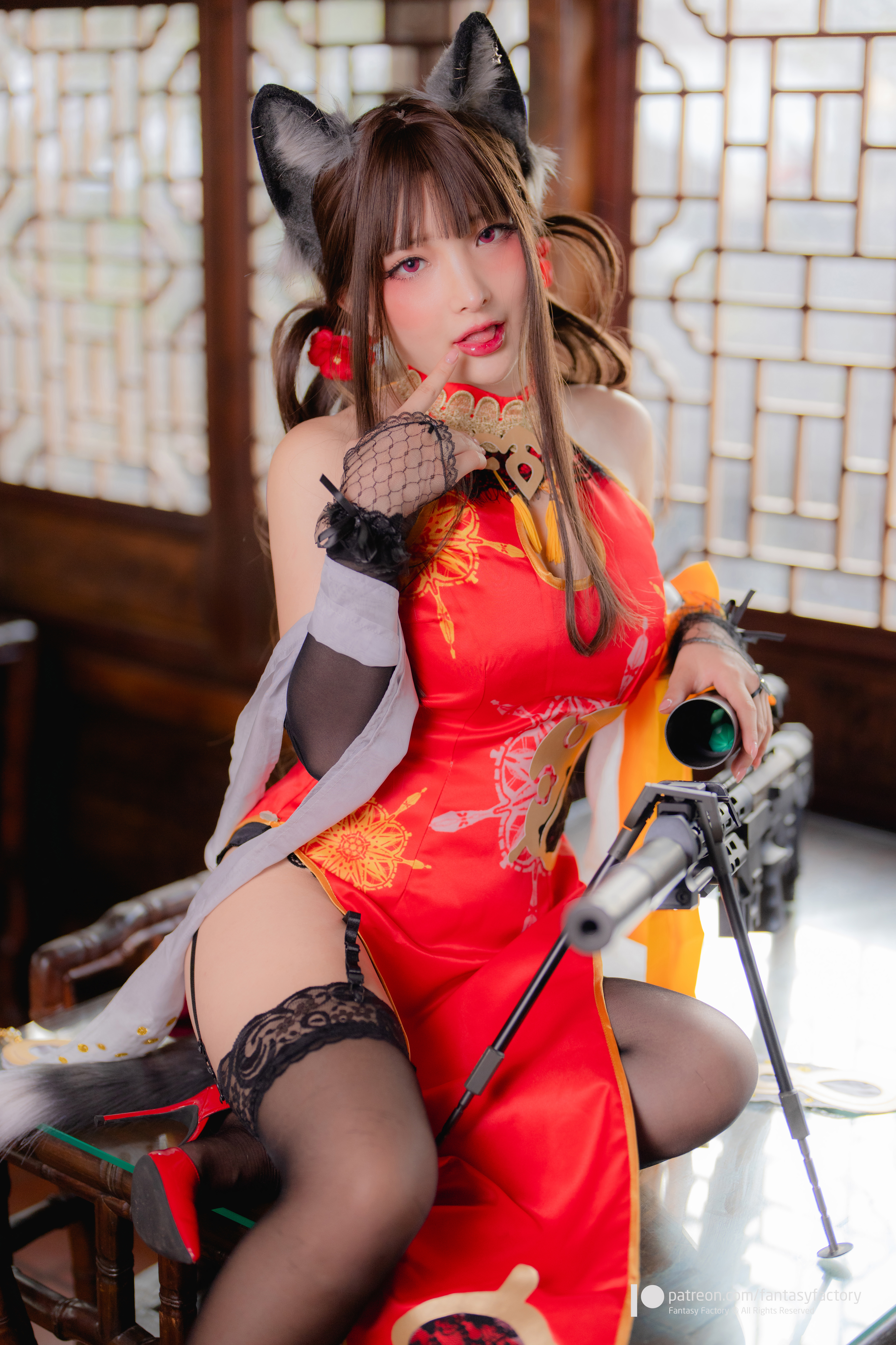 amateur photo Fantasy Factory 小丁 - DSR-50 Cheongsam (Girls’ Frontline) (19)