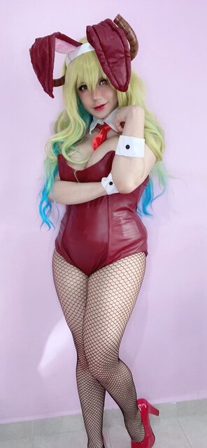 amateur pic Punk Macarroni - Lucoa Bunny Suit (11)