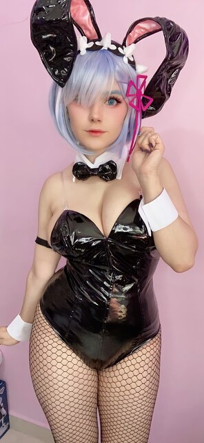 amateur pic Punk Macarroni - Rem Bunny Suit (2)